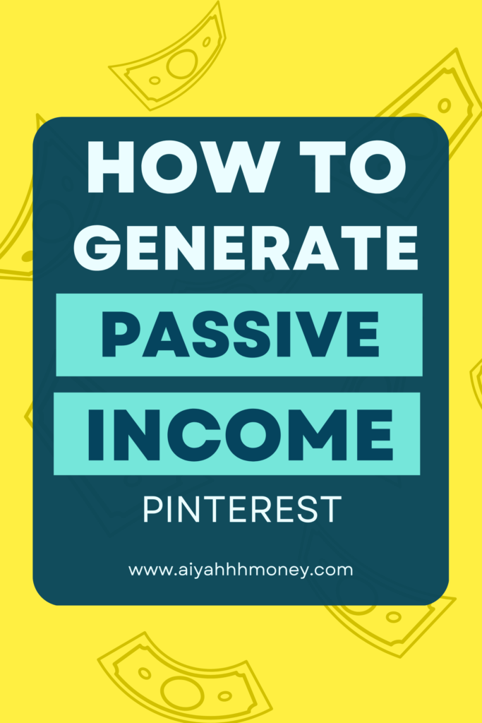 How to Generate Passive Income Through Pinterest
